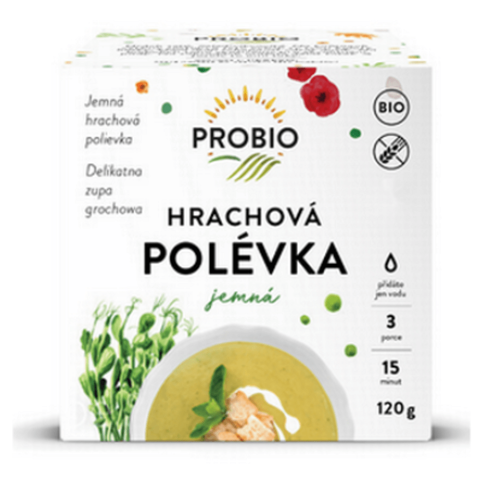 PROBIO Polévka hrachová jemná BIO 120 g