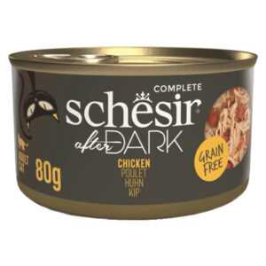 SCHESIR After Dark Wholefood konzerva pro kočky kuře 80 g