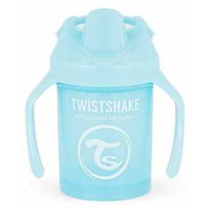 TWISTSHAKE Hrnek netekoucí učící modrý 4 + měsíců  230 ml