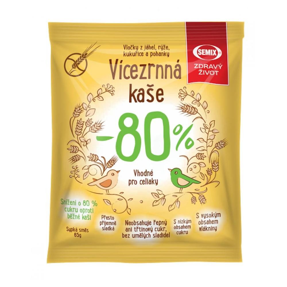 SEMIX Vícezrnná kaše -80% 65 g