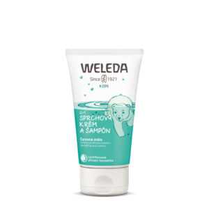 WELEDA 2v1 Sprchový krém a šampon Čarovná máta 150 ml