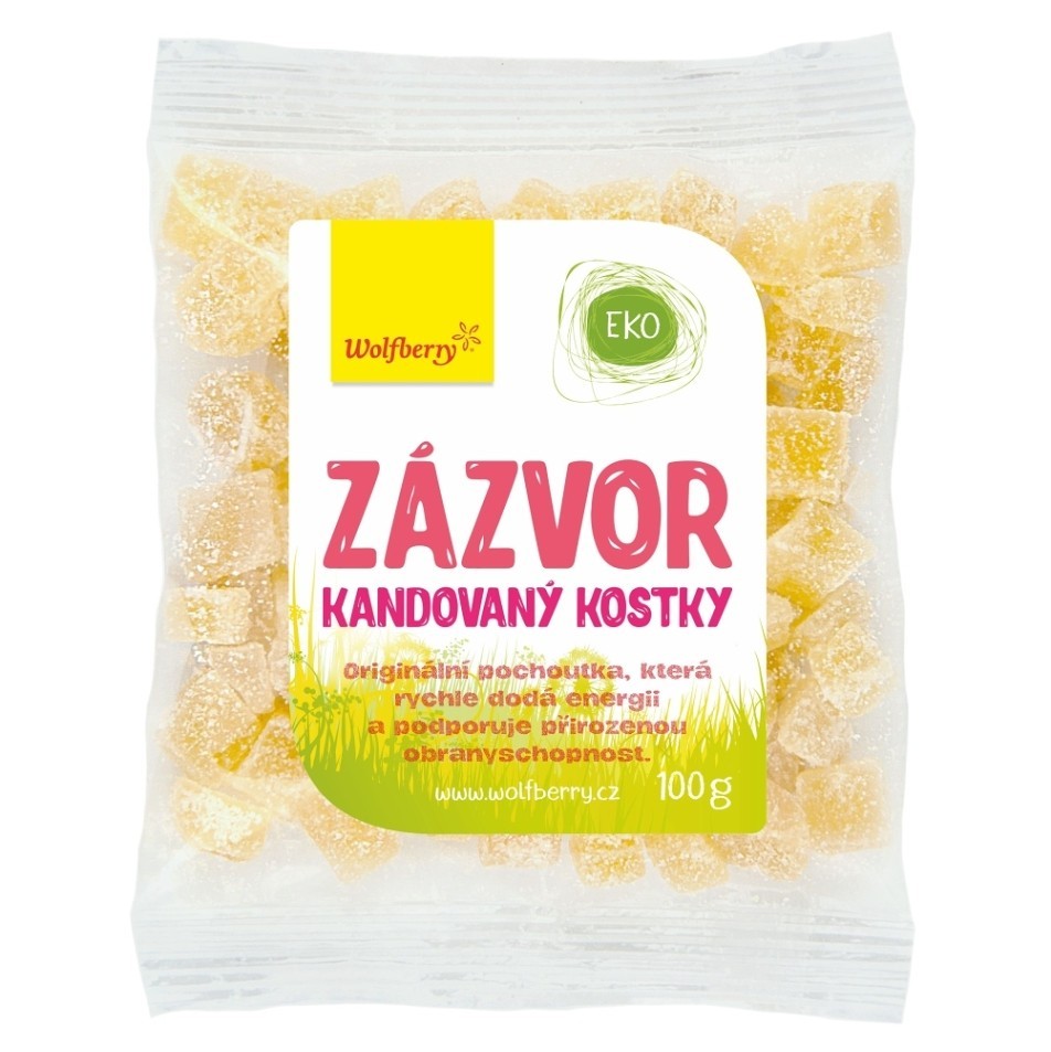 WOLFBERRY Zázvor kandovaný 100 g