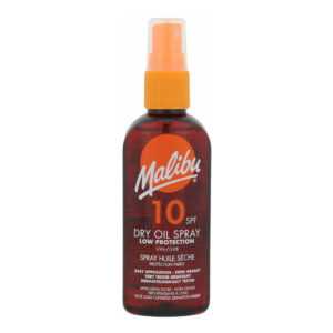 MALIBU Dry Oil Spray SPF10 Opalovací přípravek na tělo 100 ml