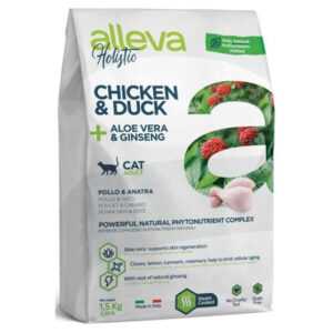 ALLEVA Holistic Adult Chicken&Duck granule pro kočky 1