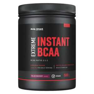 BODY ATTACK Extreme instant BCAA 2:1:1 ostružina 500 g