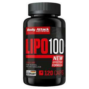 BODY ATTACK Lipo 100 fat burner 120 kapslí