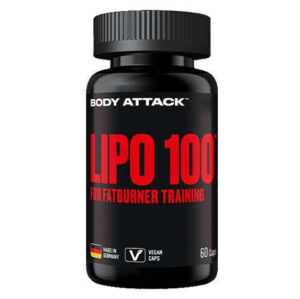 BODY ATTACK Lipo 100 fat burner 60 kapslí