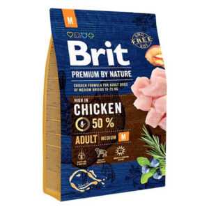 BRIT Premium by Nature Adult M granule pro psy 1 ks