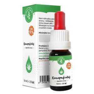 ZELENÁ ZEMĚ CBD 10% konopný olej 10 ml