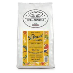 CORSINI Brasil café Santos zrnková káva 250 g