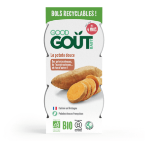 GOOD GOUT Bio batátové pyré  2 x 120 g