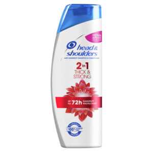 HEAD&SHOULDERS Thick & Strong 2 v 1 Šampon proti lupům 360 ml