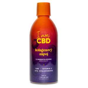 I AM CBD Kolagenový nápoj s maracujovou příchutí 500 ml