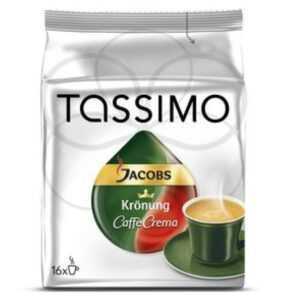 JACOBS KRÖNUNG Tassimo Caffe crema 16 kapslí