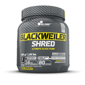 OLIMP Blackweiler Shred Předtréninková směs Exotic Orange 480 g