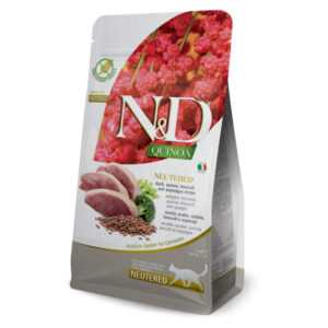 N&D Quinoa Neutered Duck & Broccoli & Asparagus pro kočky 1