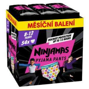 PAMPERS Ninjamas pants S8 Heart 27 - 43 kg 54 kusů