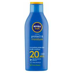 NIVEA Sun Protect & Moisture Hydratační mléko na opalování OF 20 200 ml