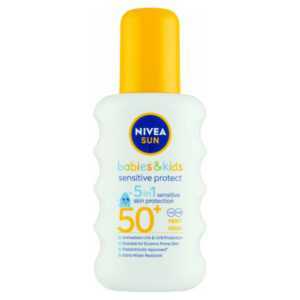 NIVEA Sun Protect & Sensitive Dětský sprej na opalování OF 50+ 200 ml