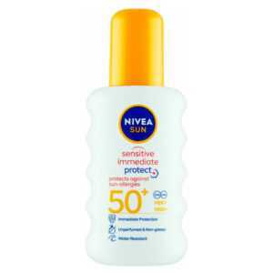 NIVEA Sun Sensitive Sprej na opalování OF 50+  200 ml