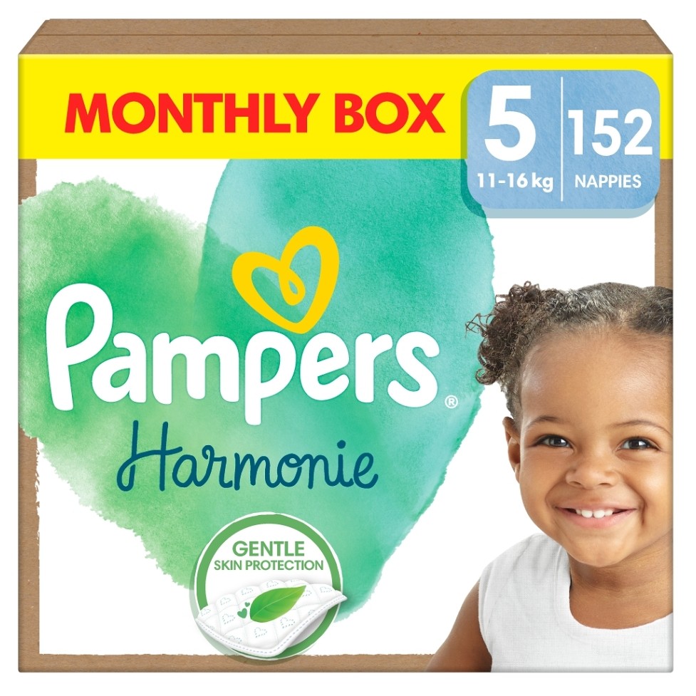 PAMPERS Harmonie pleny M box S5 152 kusů