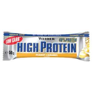 WEIDER Low Carb High Protein tyčinka peanut caramel 50 g