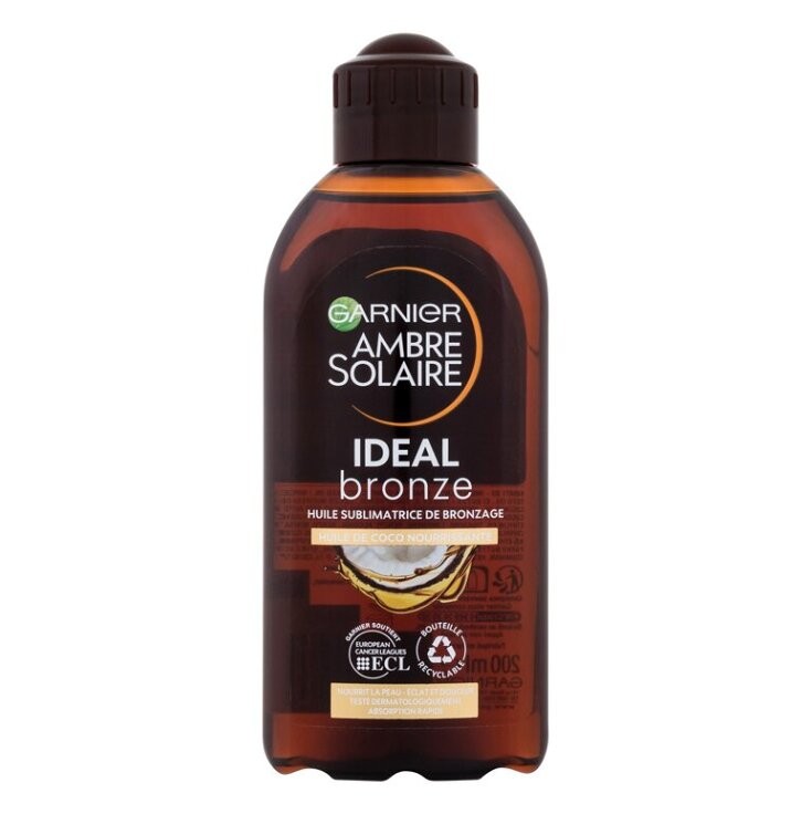 GARNIER Ambre Solaire Tělový olej Ideal Bronze 200 ml