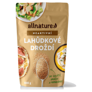 ALLNATURE Lahůdkové droždí neaktivní 100 g