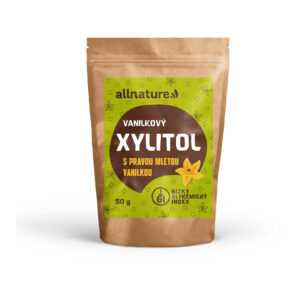 ALLNATURE Xylitol s mletou vanilkou 50 g