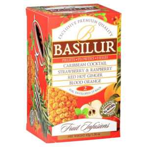 BASILUR Fruit infusions assorted volume II. ovocný čaj 25 sáčků