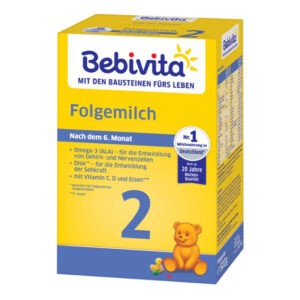 BEBIVITA 2 Pokračovací kojenecké mléko od 6.měsíce 500 g