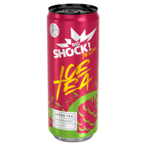 BIG SHOCK! Ice tea green raspberry 330 ml