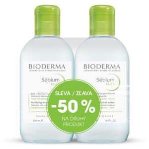 BIODERMA Sébium Micelární voda Výhodné balení 1+1 250 ml