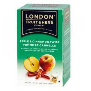 LONDON FRUIT & HERB Čaj Twist – Jablko se skořicí 20 x 2 g