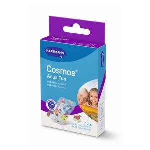 COSMOS Náplast do vody aqua fun 2 velikosti 12 kusů