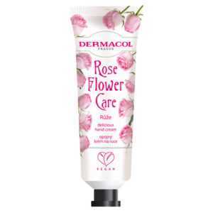 DERMACOL Flower Care Opojný krém na ruce Růže 30 ml