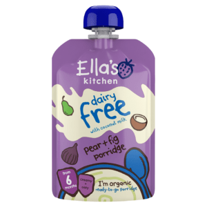 ELLA'S KITCHEN Nemléčná kaše s hruškami a fíky BIO 100 g