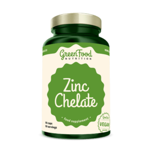 GREENFOOD NUTRITION Zinc chelate 90 kapslí