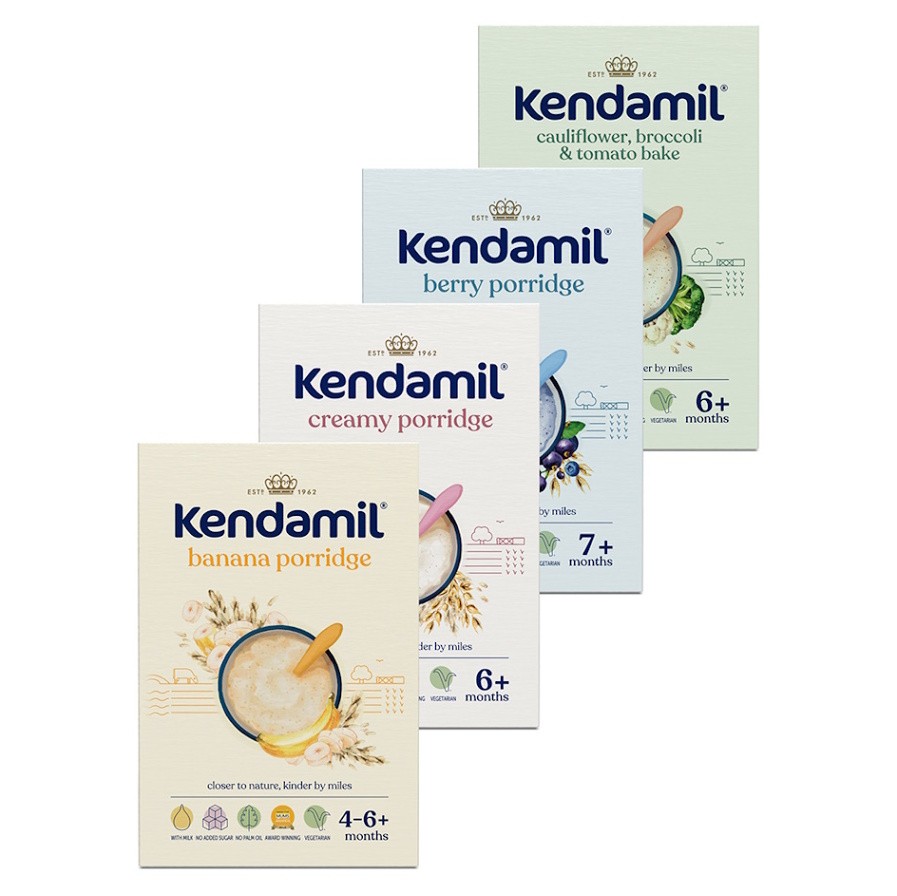 KENDAMIL Variace mléčných kaší 4 x 150 g