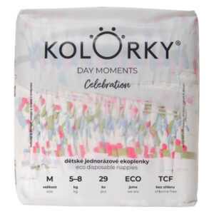 KOLORKY DAY Moments jednorázové EKO plenky M (5-8 kg) 29 kusů