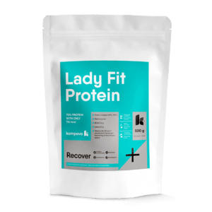 KOMPAVA LadyFit protein jahoda-malina 500 g 16