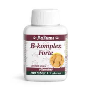 MEDPHARMA B komplex Forte 100 tablet + 7 ZDARMA