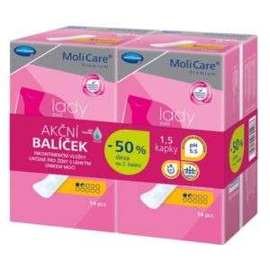 MOLICARE Premium ladypad inkontinenční vložky 2 x 14 kusů 1