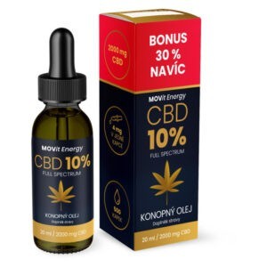 MOVIT ENERGY CBD 10% full spectrum konopný olej 20 ml