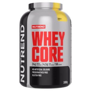 NUTREND Whey core proteinový koncentrát vanilka 1800 g