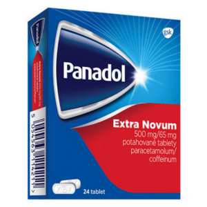 PANADOL Extra Novum 500mg/65mg 24 potahovaných tablet IV