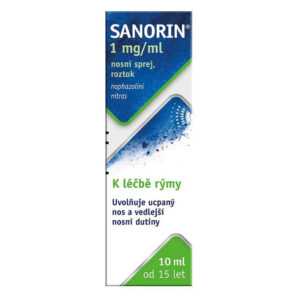 SANORIN 1mg/ml nosní sprej