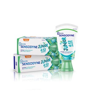 SENSODYNE Junior zubní pasta pro děti 6-12 let 2 x 50 ml