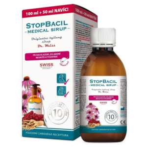 DR. WEISS Stopbacil medical sirup 100 + 50 ml navíc