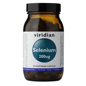 VIRIDIAN Nutrition Selenium 200µg 90 kapslí